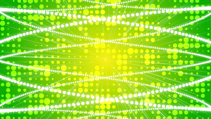 Abstract Cgi Motion Graphics Animated Background Racing Yellow Green Rays