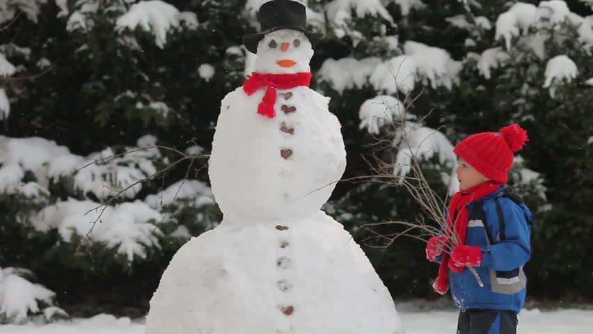 Bildergebnis für Children and a beautiful snowman