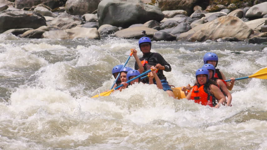 Whitewater Rafting 4k