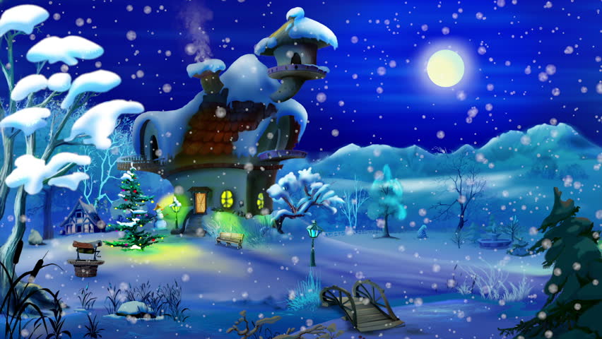 Silent Night. Christmas Nativity Animation. The Last 10 Seconds Are A ...