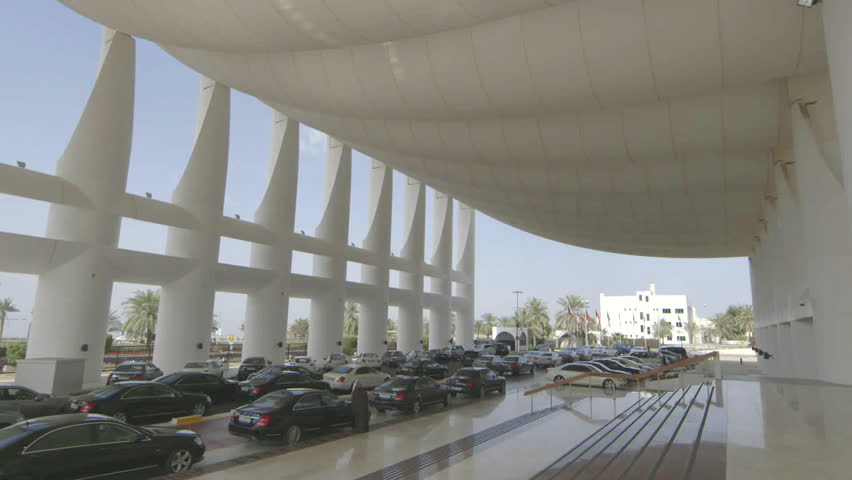 Kuwait - 2013 - Close Up Of The Tapered Columns And Cylindrical ...