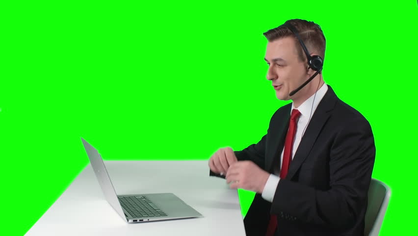 Stock Video Of Tv Reporter Sitting At Desk In Stock Video Of Tv Reporter Sitting At Desk In