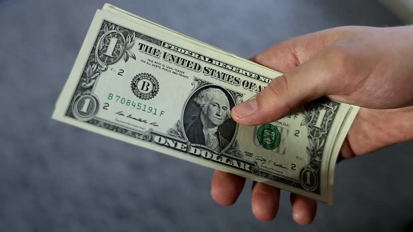 Dollar Bill Cut In Half Stock Footage Video 1158031 | Shutterstock