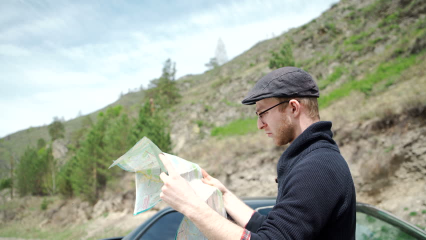Header of road map