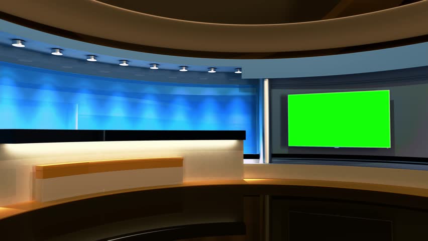 The Background Of The TV Studio -Size:1920x1080 -Duration:15s -Looped ...