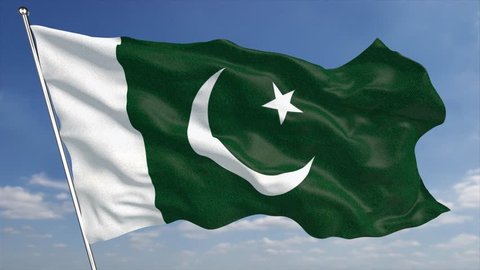 4k Pakistan Flag Animated Background Features Stock Footage Video (100%  Royalty-free) 17911057 | Shutterstock