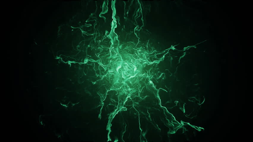 Green Fancy Abstract in a Stock Footage Video (100% Royalty-free