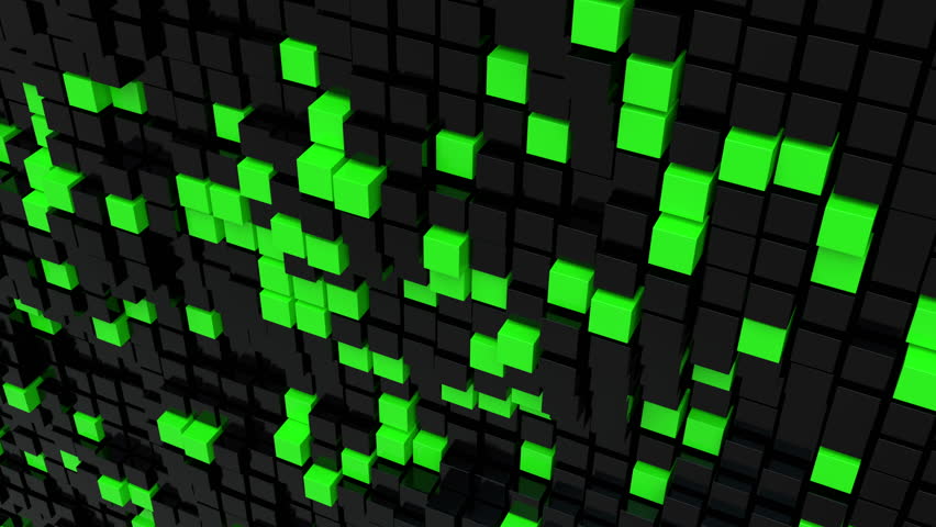 3d Embossed Colorful Blocks - Digital Animation Stock Footage Video ...