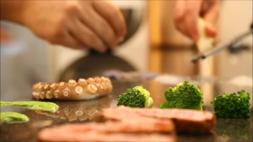 The Art of Food Presentation Stock Footage Video (100% ...
