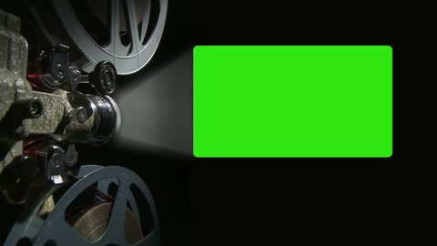 aspect ratio hd chroma projector key film screen green shutterstock footage