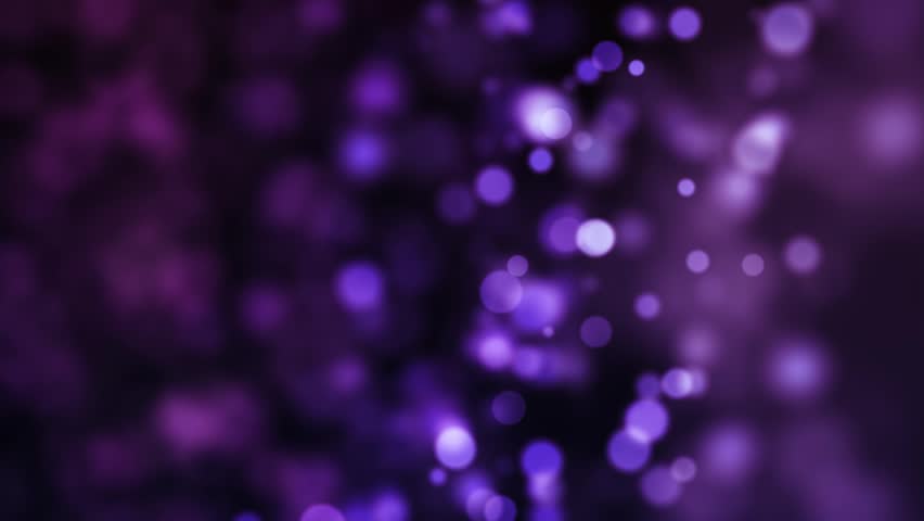 Purple Dust. Randomly Flying Particles In A Soft Background Stock ...