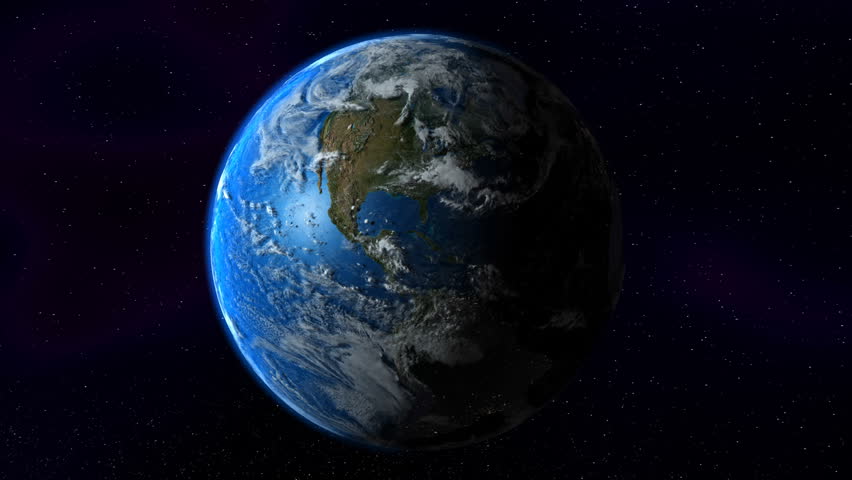 Earth Zoom Stock Footage Video 