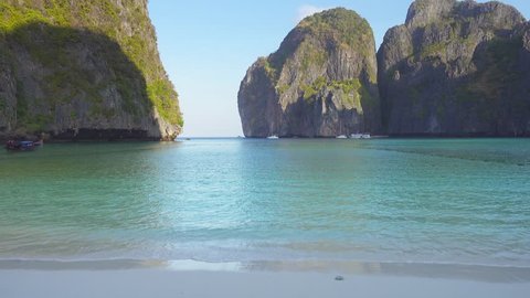 Famous Beach Maya Bay Phi Phi Stock Footage Video (100% Royalty-free)  20986837 | Shutterstock