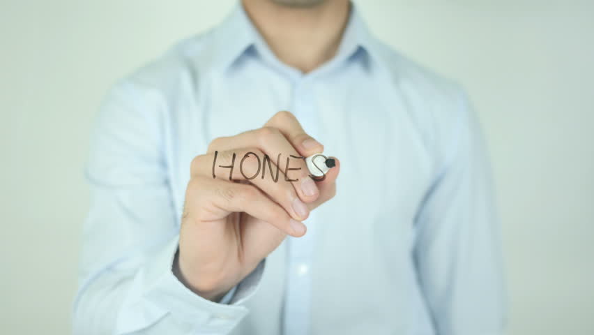 Header of honesty