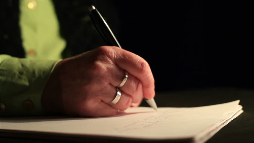 Image result for black hand writing a letter