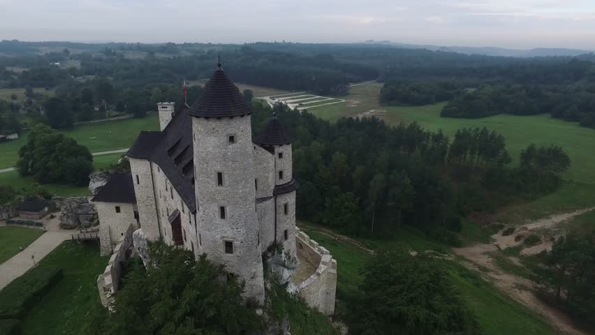 Aerial View Of Castles