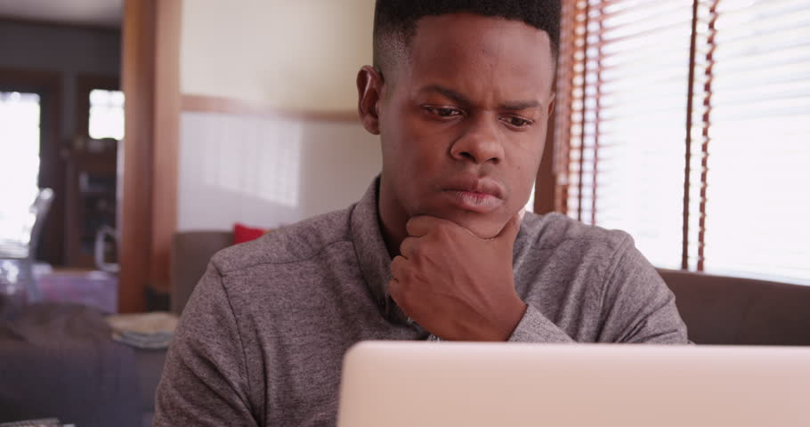 Image result for black man with laptop