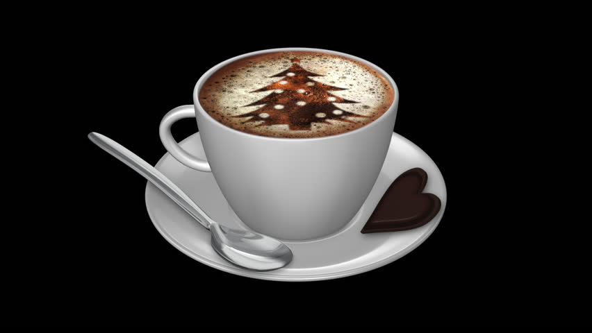 Christmas Cup Of Coffee 8 Stock Footage Video 8037880 | Shutterstock