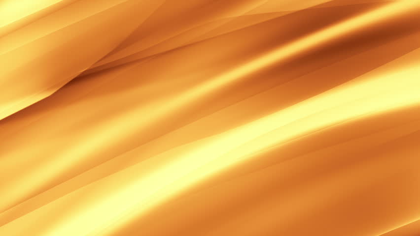 Gold abstract waving background. Seamless loop. More color options available in my portfolio.
