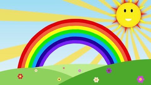 Cute Cartoon Animation Smiling Sun Colorful Stock Footage Video (100%  Royalty-free) 23920987 | Shutterstock