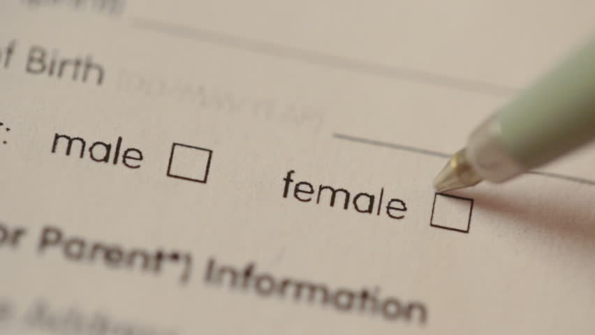 Header of gender