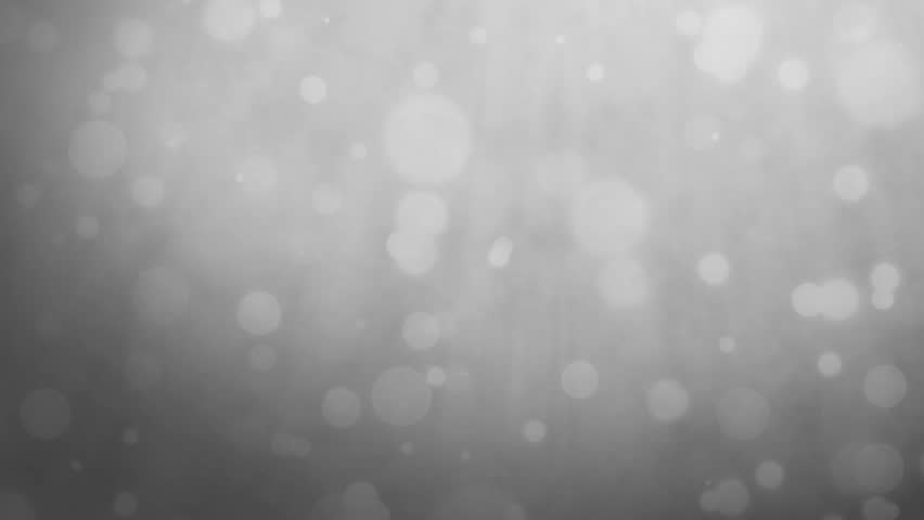 Grey Bokeh Lights Looped Animated Abstract Background. Stock Footage ...