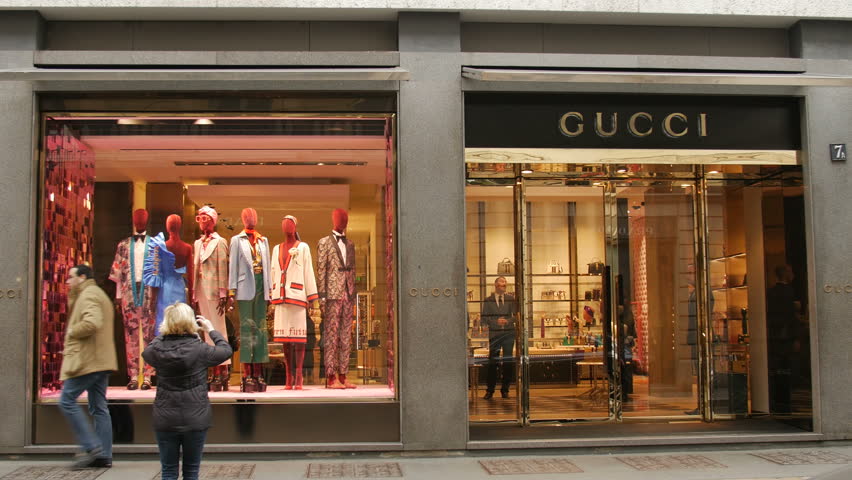 Gucci Store Stock Footage Video | Shutterstock