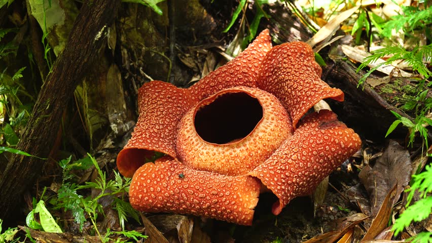 Rafflesia, The Biggest Flower In The World, Borneo. Stock