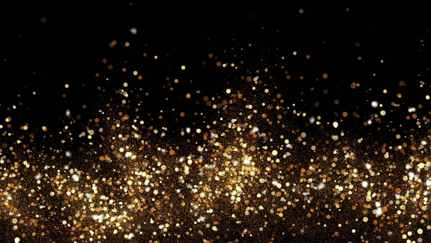 Golden Glitter Stock Footage Video | Shutterstock