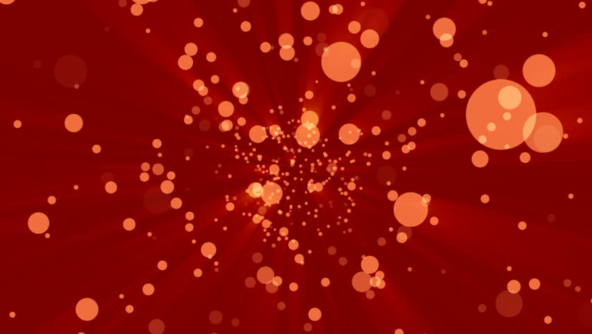 Red Abstract Background and Gold Stock Footage Video (100% Royalty-free