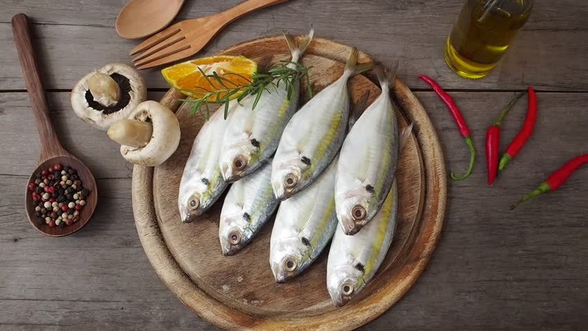 Header of mackerel