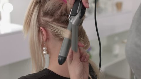 Hair Clipper Close Up Person Stock Footage Video 100 Royalty