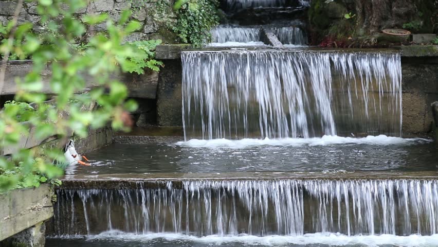 Клип водопада