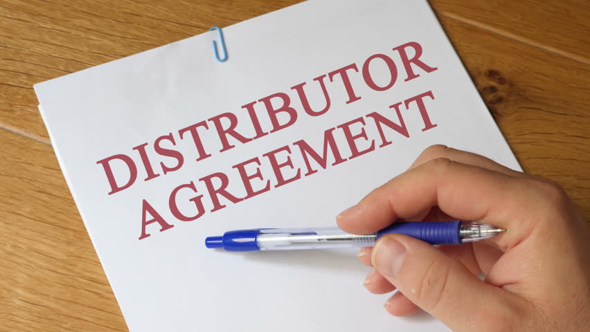 Header of distributor