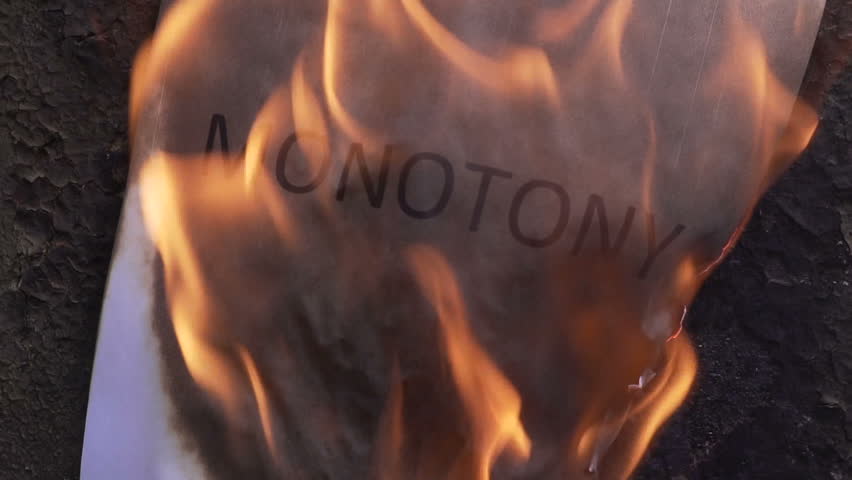 Header of monotony