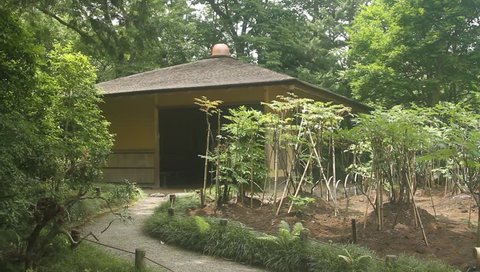 Koch Sanso Japanese Garden Middle Stock Footage Video 100
