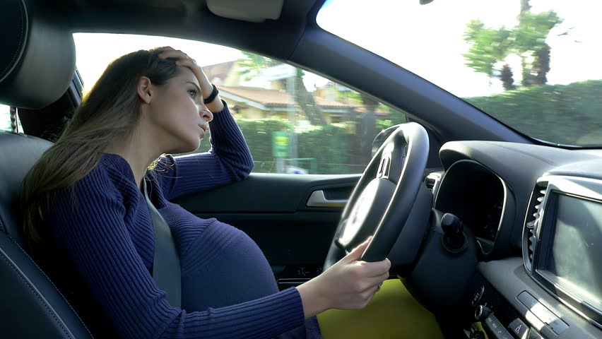 Image result for PREGNANT WOMAN DRIVING