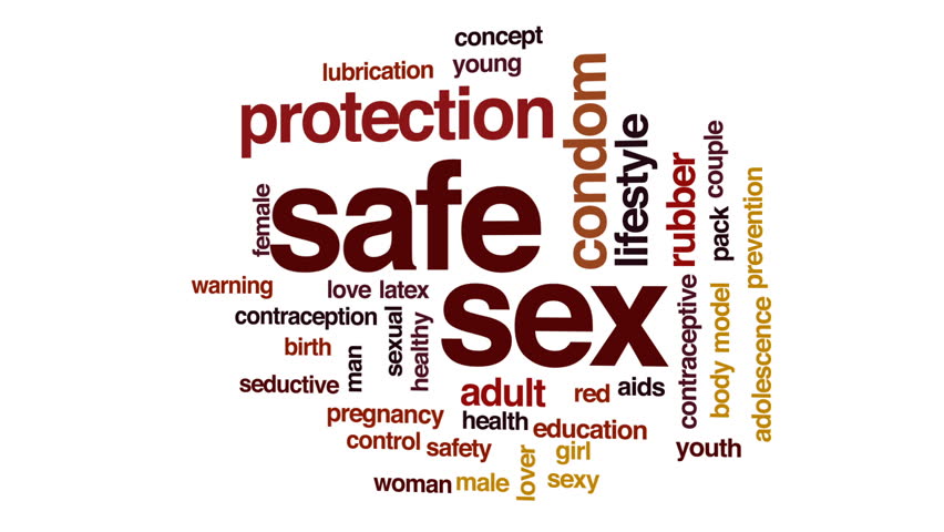 Stock Video Clip Of Safe Sex Animated Word Cloud Text Design Shutterstock 7719