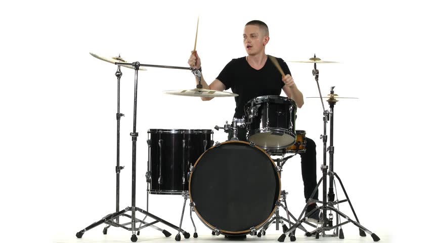 Vintage Drummer Men/'s Tee Image by Shutterstock