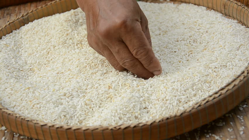 Stock Video Clip of cleaning and filter of dust from rice | Shutterstock