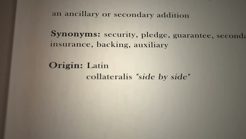 Header of collateral