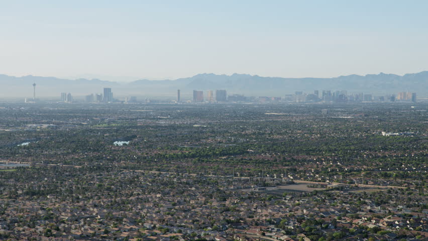 Aerial Suburban Residential Homes A Cityscape View Of Las Vegas City Aerial Suburban Residential Homes A Cityscape View Of Las Vegas City Resort Hotels And S Mojave