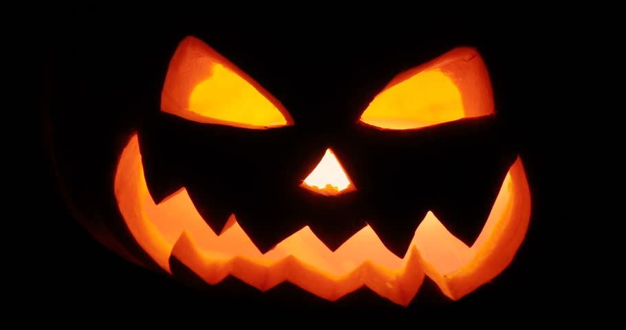 scary jack o lantern pumpkin