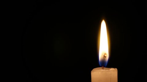 animated burning candle wallpaper
