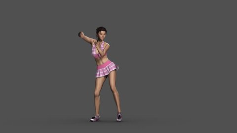 125 Bpm Dance Loop 3d Character Stock Footage Video (100% Royalty-free)  3215677 | Shutterstock