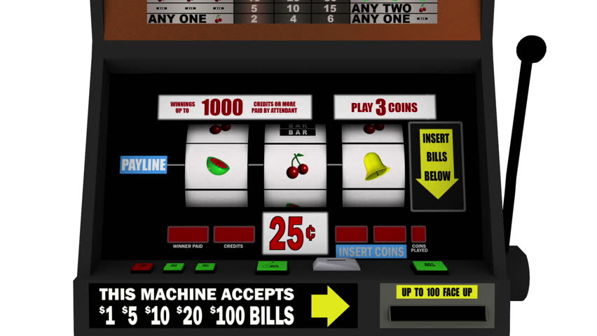 slot machine free stock video