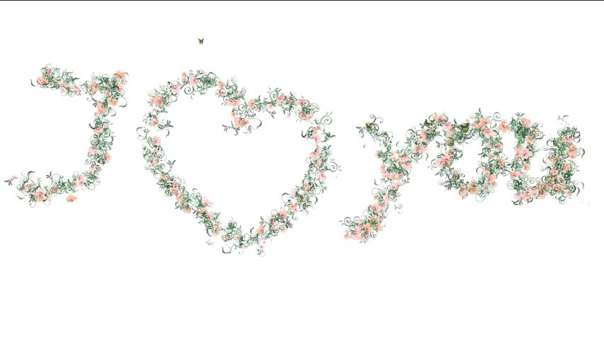 Hdi Love You Animated Flower Words Hdi Love You Animated Flower Words