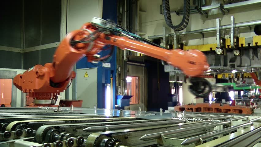 Automobile factory. Car production.