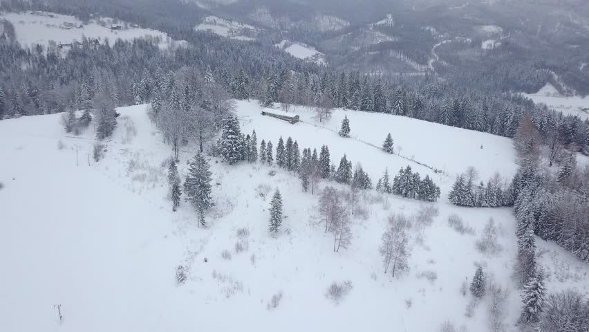 Snow lands on top