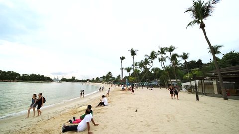 Sentosa Siloso Beach Stock Video Footage 4k And Hd Video Clips